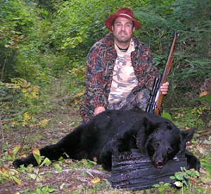 Canadian bear hunting at Peffley's Camp