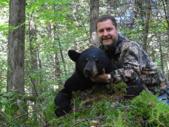 Great bear hunts from Wabaskang Lake in Perrault Falls, Ontario Canada