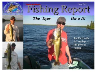 peffleys fishing report template